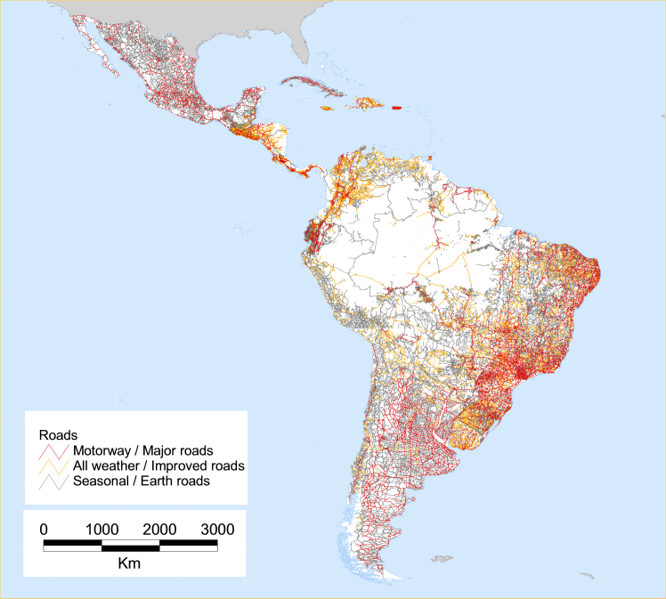 Population Density Of Latin America 49